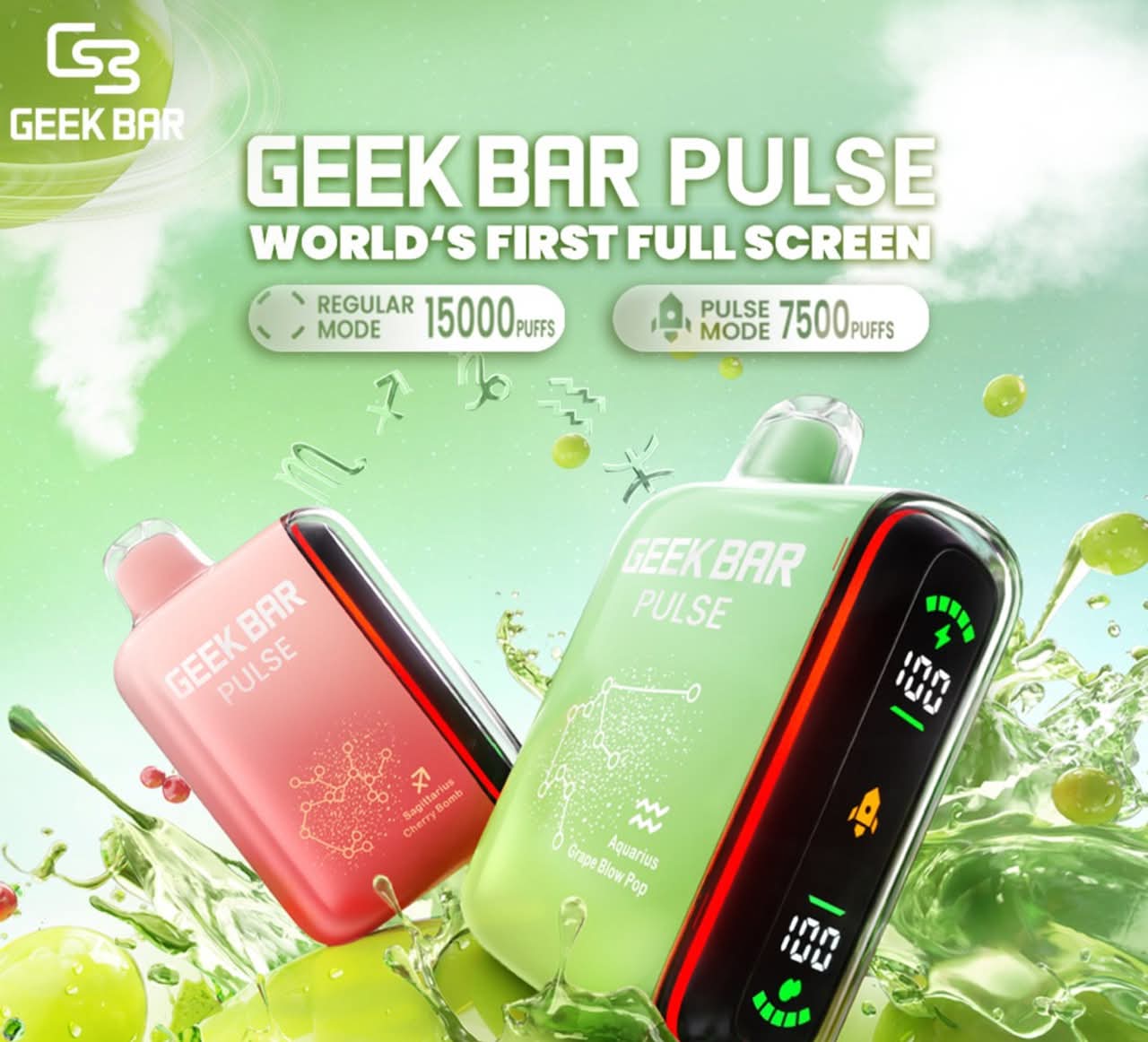 Beli Geek Bar Pulse 15K Puff Nic