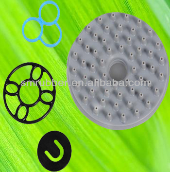 silicone rubber valve seal gasket for shower fitting