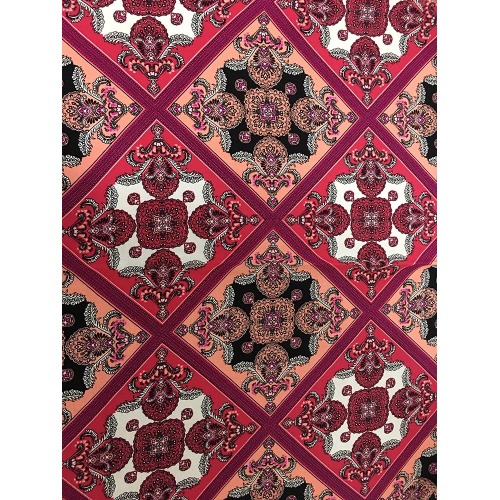 Tissu pour impression ethnique Rayon Challis 32S