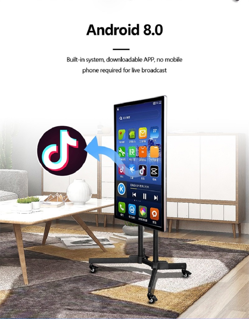 mobile folder display lcd touch screen