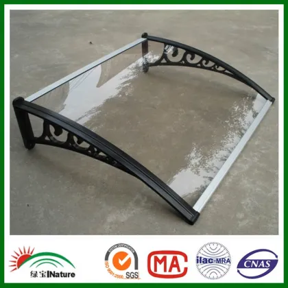 clear plastic awnings,balcony awning bracket,rain awning