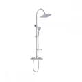 Stainless Steel Shower Bar Set with Thermostatic Faucet