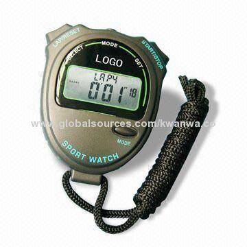 2014 Latest Sporting Goods, Digital Stopwatch with LCD Panel, Various Colors Available