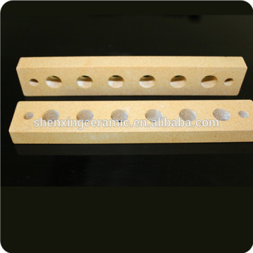 High temperature resistance C520 refractory cordierite board multihole cordierite plate