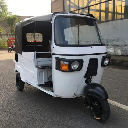 Electric Bajaj Auto Rickshaw: The Passenger Motorcycle