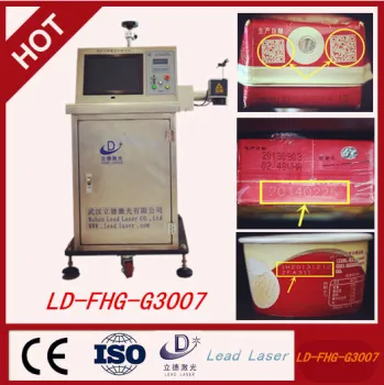 company logo laser printing machine on glass metal paper price (professional manufacturer0