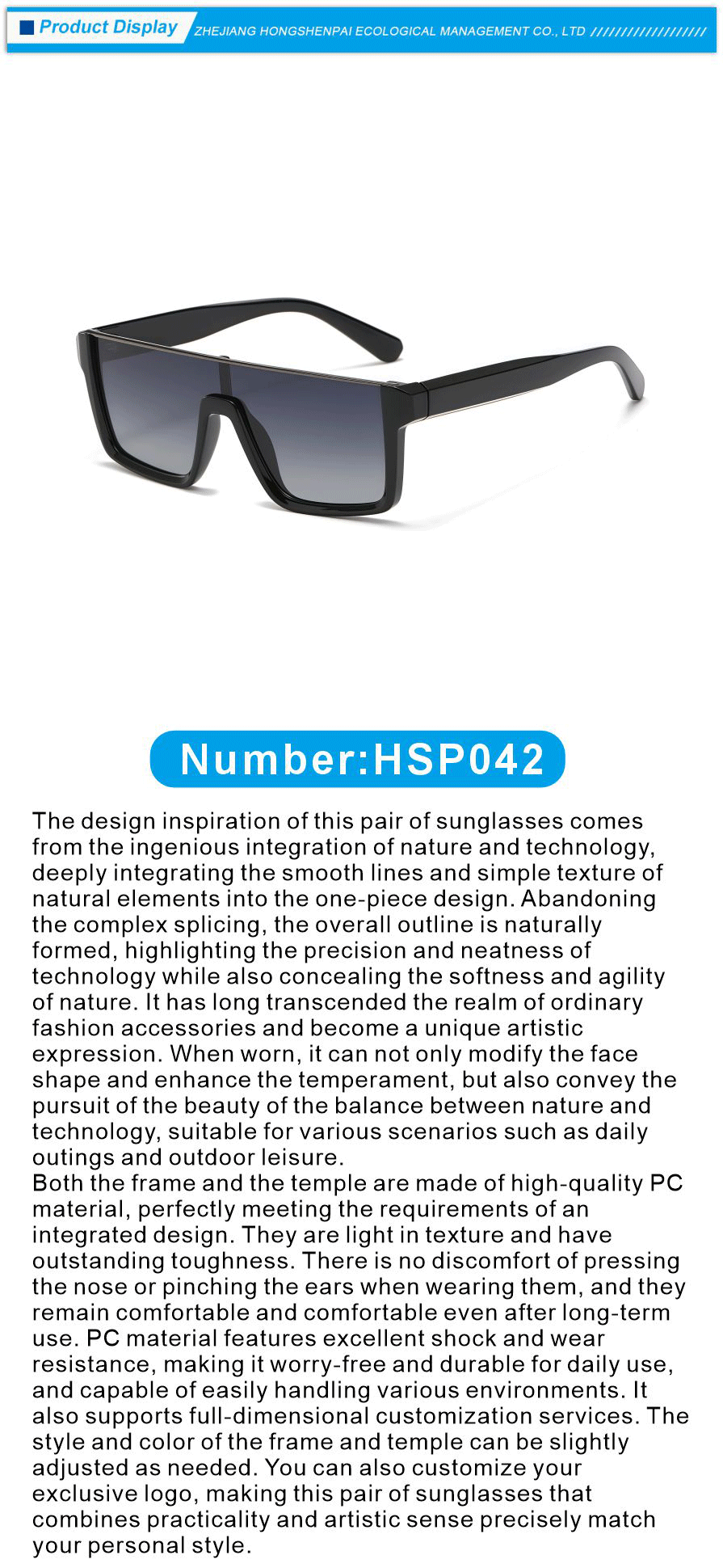 PC Series Sunglasses