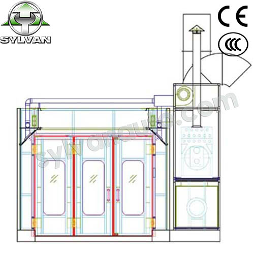 Car Spray Booth /Painting Booth Witn CE (SF0101)