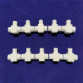 Ptfe Lined Instrument Tee Rayhot Butt-weld PTFE lined Tees Factory