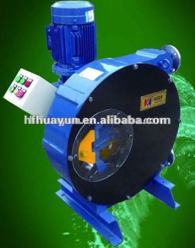 Hose peristaltic pump, concrete squeeze pump