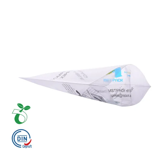 Compostable Biodegradable Clear Corn Starch Packing Bag