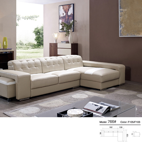 Corner Leather Sofa Set