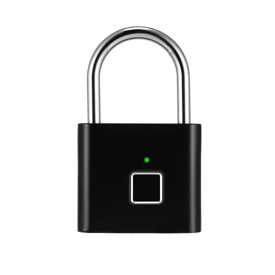 Small Safe Unique Intelligent Waterproof Fingerprint Padlock