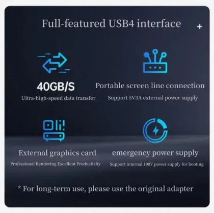 Mini computer host convenient to carry