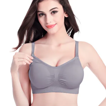 Adjustable Seamless Breastfeeding Bra