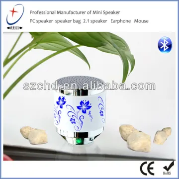 Mono and stereo mini bluetooth speakers with CE RoHS FCC cetification