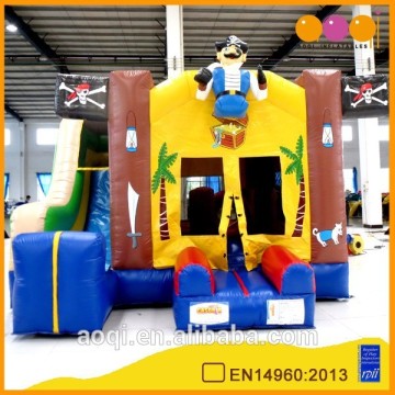 2015 commerical use monster inflatable combo playground for kids with free EN14960 certificate