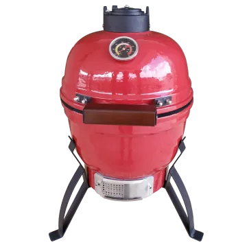 Auplex Ceramic Kamado Barbecue Charcoal Grill 13 Inch Kamado outdoor bbq Grill