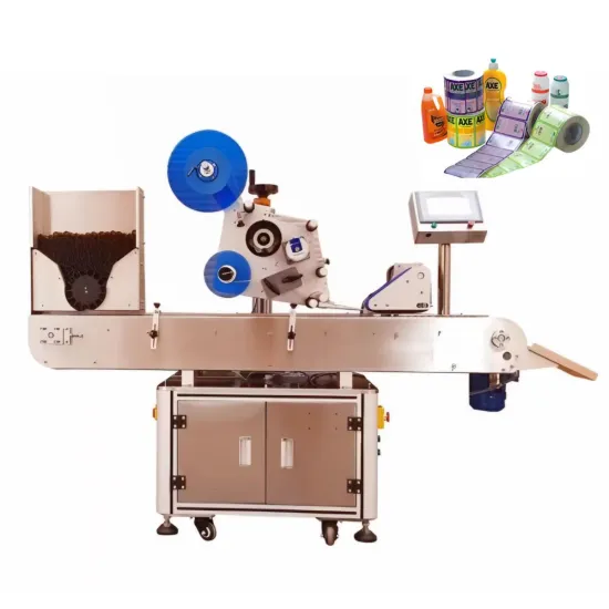 Automatic Labeling Machine for Small Round Glass Vial Bottles with Adhesive Labels
