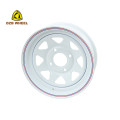 14 Inch 8 Spoke Trailer Steel Wheel Wholesale