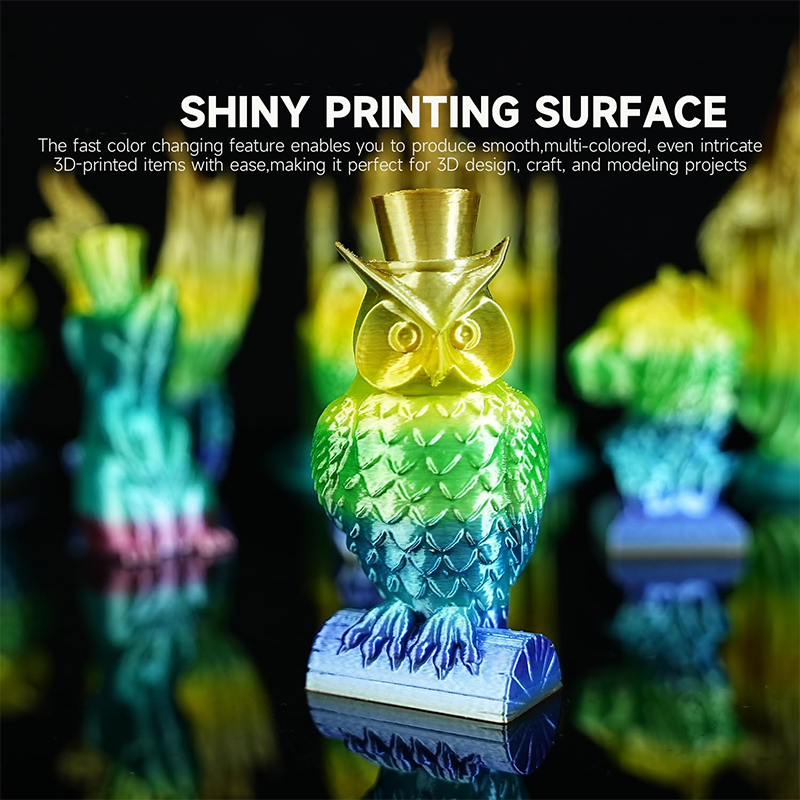 Shiny Multicolor Gradient for Stunning 3D Prints
