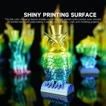 Silk Rainbow PLA Filament 1.75mm