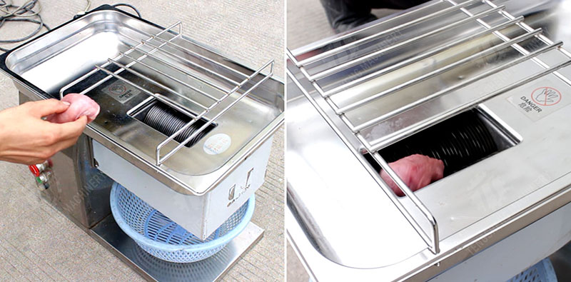 commercial automatic meat slicer