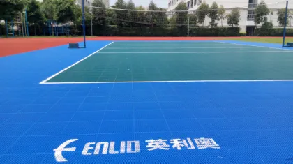 Enlio Outdoor Basketball Flooring Small Asterisk