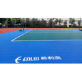 Portable PP interlocking floor tiles for basketball court