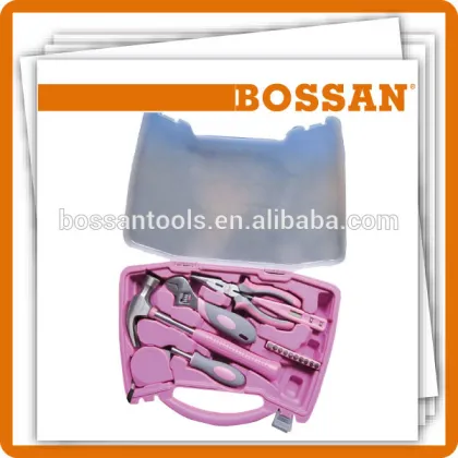 16pcs pink tool set,ladies pink tool box,pink tool kit,pink tool set for women