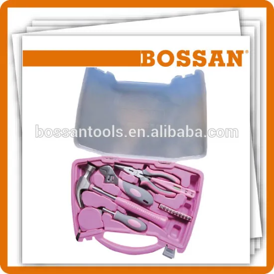 16pcs pink tool set,ladies pink tool box,pink tool kit,pink tool set for women