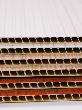 Outdoor Wood Plastic Composite Hollow Deck Board