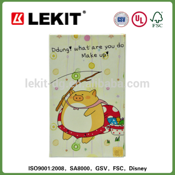 Memo Pads Style 3 folded Customized Notepad with Pen