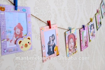 paper photo frame picture frame paper board photo frame