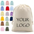 Promoción Varias bolsas de lienzo de color lienzo