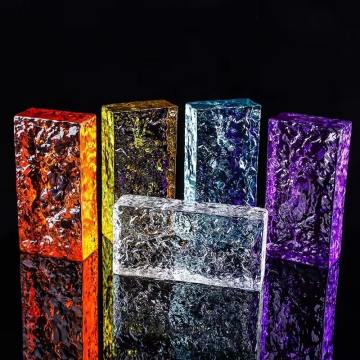 Ultra Clear Crystal Brick Glass Blocks for Decorative Building Applications