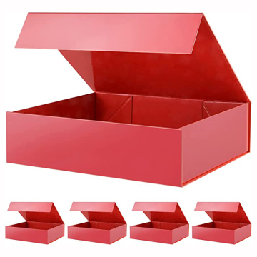 Multicolor Magnetic Gift Box with Custom Printed Logo