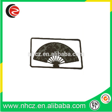 Fan metal bookmark