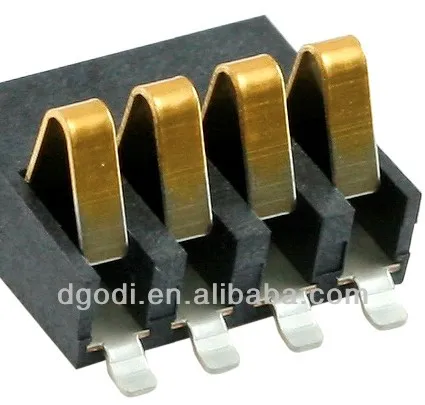 custom made brass battery contact springs