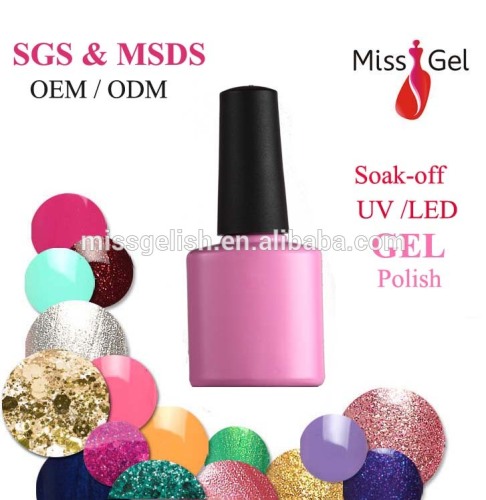 2015 Wholesale sex color nail art uv gel polish