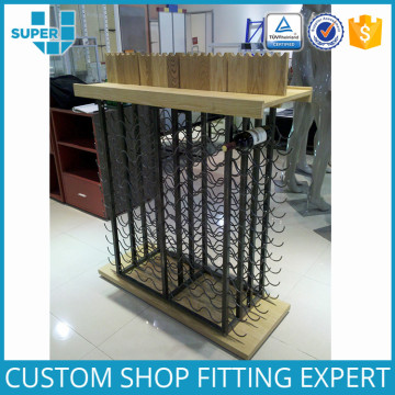Wholesale Retail Store Shelving Tension Wire Metal Wine Display