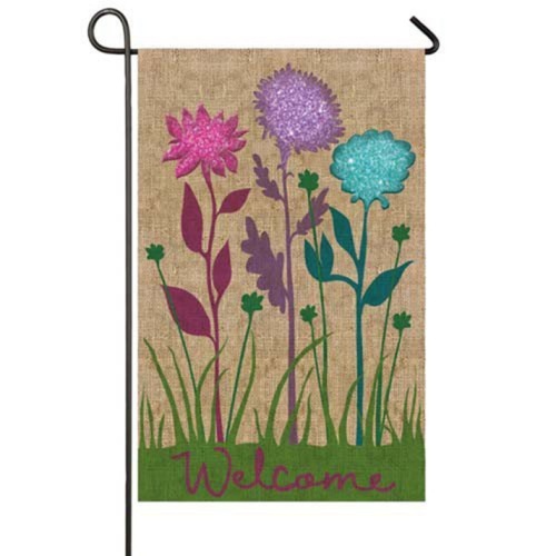 High quality outside Double Side custom garden flag