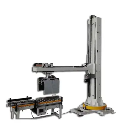 Single Column Conventional Palletizer Case Palletizer Machine