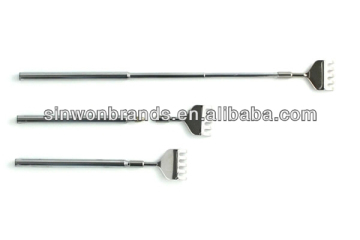 extended metal ball pen back scratcher
