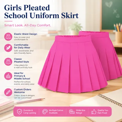 Cotton Anti-Bacterial Girls Pants