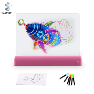 Suron Zeichnung Pad Luminous Light Light Drawing Board