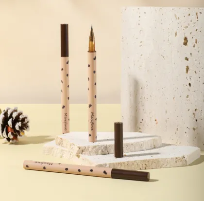 Ultra-fine Waterproof Brown Quick Dry Liquid Eyeliner Pen