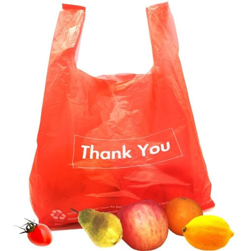 Wholesale Plastic Grocery Thank You Shopping Bag