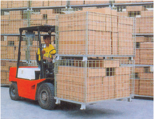 Good Strength Wire Mesh Pallet Cage