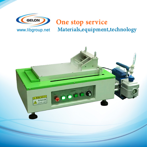 Gn-Afa-II Electrode Automatic Coating Machine (10-250mm Width) with Vacuum Chuck and Adjustable Doctor Blade